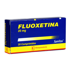 FLUOXETINA 20 MILIGRAMOS X 20 COMPRIMIDOS BIOEQUIVALENTE - SANITAS