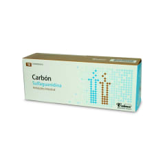 CARBON SULFAGUANIDINA 1 TIRA X 10 COMPRIMIDOS