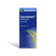 SUCRALMAX SUSPENSION ORAL 1 GRAMO/5 MILILITROS X 180 MILILITROS