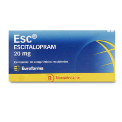 ESC 20 MILIGRAMOS X 30 COMPRIMIDOS