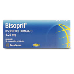 BISOPRIL 1,25 MILIGRAMOS X 30 COMPRIMIDOS RECUBIERTOS