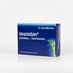 VESNIDAN 500 MILIGRAMOS X 60 COMPRIMIDOS RECUBIERTOS