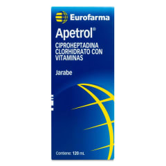APETROL JARABE 4 MILIGRAMOS X 120 MILILITROS