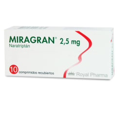 MIRAGRAN 2,5 MILIGRAMOS X 10 COMPRIMIDOS BIOEQUIVALENTE