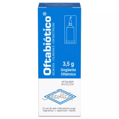 OFTABIOTICO UNGÜENTO OFTALMICO X 3,5 GRAMOS
