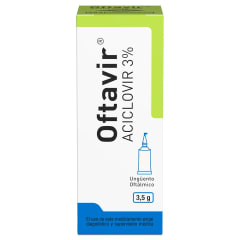OFTAVIR UNGÜENTO OFTALMICO 3% X 3,5 GRAMOS