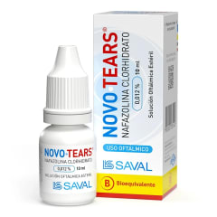 NOVO TEARS SOLUCION OFTALMICA X 10 MILILITROS