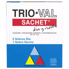 TRIO VAL DIA Y NOCHE X 3 SOBRES