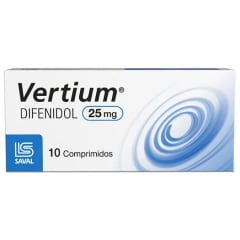 VERTIUM 25 MILIGRAMOS X 10 COMPRIMIDOS