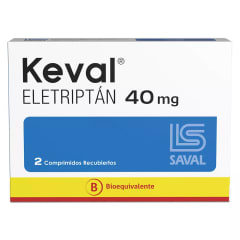 KEVAL 40 MILIGRAMOS X 2 COMPRIMIDOS