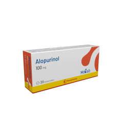 ALOPURINOL 100 MILIGRAMOS X 20 COMPRIMIDOS