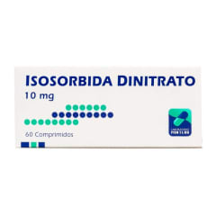 ISOSORBIDE DINITRATO 10 MILIGRAMOS X 60 COMPRIMIDOS