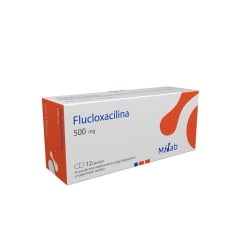 FLUCLOXACILINA 500 MILIGRAMOS X 12 CAPSULAS