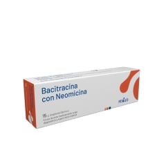 BACITRACINA CON NEOMICINA UNGÜENTO DERMICO X 15 GRAMOS