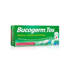 BUCOGERM TOS X 10 COMPRIMIDOS