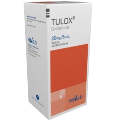 TULOX JARABE INFANTIL 28 MILIGRAMOS/5 MILILITROS X 100 MILILITROS