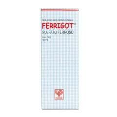 FERRIGOT SOLUCION ORAL GOTAS 125 MILIGRAMOS/MILILITROS X 30 MILILITROS