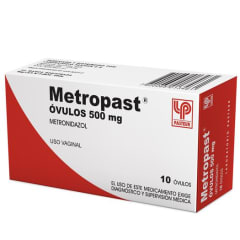 METROPAST 500 MILIGRAMOS X 10 OVULOS