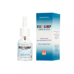 FISIOLIMP SOLUCION NASAL 0,9% X 30 MILILITROS