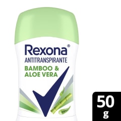 REXONA WOMAN STAY FRESH BAMBOO DESODORANTE BARRA X 50 GRAMOS