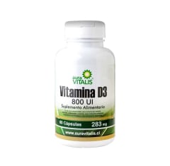 VITAMINA D3 283 MILIGRAMOS X 60 CAPSULAS