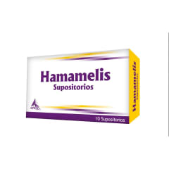 HAMAMELIS X 10 SUPOSITORIOS