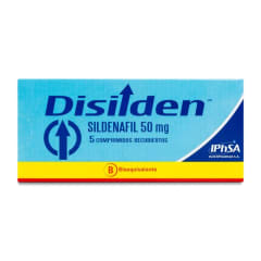 DISILDEN 50 MILIGRAMOS X 5 COMPRIMIDOS BIOEQUIVALENTE