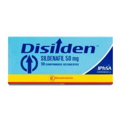 DISILDEN 50 MILIGRAMOS X 10 COMPRIMIDOS BIOEQUIVALENTE