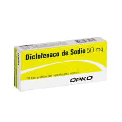 DICLOFENACO 50 MILIGRAMOS X 10 COMPRIMIDOS RECUBIERTOS