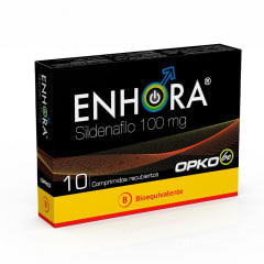 ENHORA 100 MILIGRAMOS X 10 COMPRIMIDOS BIOEQUIVALENTE - OPKO