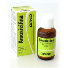 AMOXICILINA SUSPENSION ORAL 250 MILIGRAMOS X 60 MILILITROS