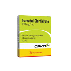 TRAMADOL 100 MILIGRAMOS/ MILILITROS X 10 MILILITROS