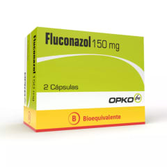 FLUCONAZOL 150 MILIGRAMOS X 2 CAPSULAS BIOEQUIVALENTE