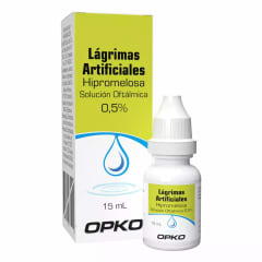 LAGRIMAS ARTIFICIAL SOLUCION OFTALMICA 0,5% X 15 MILILITROS