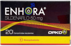 ENHORA 50 MILIGRAMOS X 20 COMPRIMIDOS BIOEQUIVALENTE