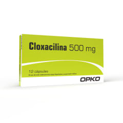 CLOXACILINA 500 MILIGRAMOS X 12 CAPSULAS