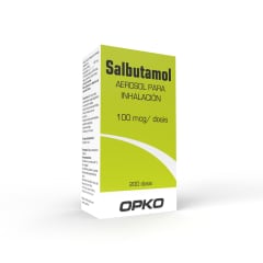 SALBUTAMOL LF INHALADOR 100 MICROGRAMOS X 200 DOSIS