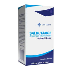 SALBUTAMOL INHALADOR 100 MICROGRAMOS X 200 DOSIS