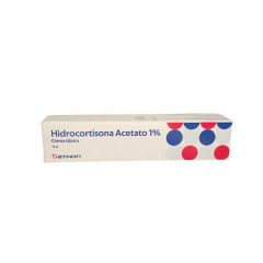 HIDROCORTISONA ACETATO 1% CREMA TOPICA X 15 GRAMOS