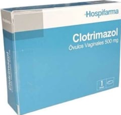 CLOTRIMAZOL 500 MILIGRAMOS X 1 OVULO