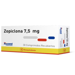 ZOPICLONA 7,5 MILIGRAMOS X 30 COMPRIMIDOS