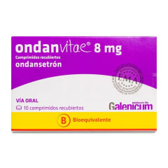 ONDANVITAE 8 MILIGRAMOS X 10 COMPRIMIDOS/BIOEQUIVALENTE