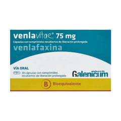 VENLAVITAE XR 75 MILIGRAMOS X 30 CAPSULAS BIOEQUIVALENTE