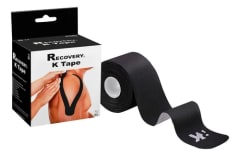 VENDA ELASTICADA TAPE K ADHESIVA 5 CENTIMETROS X 5 METROS NEGRO X 1 UNIDAD
