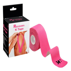 VENDA ELASTICADA TAPE K ADHESIVA 5 CENTIMETROS X 5 METROS ROSADO X 1 UNIDAD