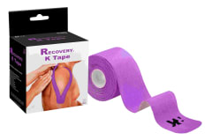 VENDA ELASTICADA TAPE K ADHESIVA 5 CENTIMETROS X 5 METROS MORADO X 1 UNIDAD