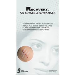 SUTURAS ADHESIVAS X 9 UNIDADES