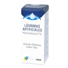 LAGRIMAS ARTIFICIAL SOLUCION OFTALMICA 0,7% X 10 MILILITROS