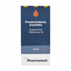 PREDNISOLONA ACETATO SOLUCION OFTALMICA 1% X 5 MILILITROS