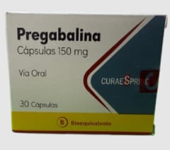 PREGABALINA 150 MILIGRAMOS X 30 CAPSULAS